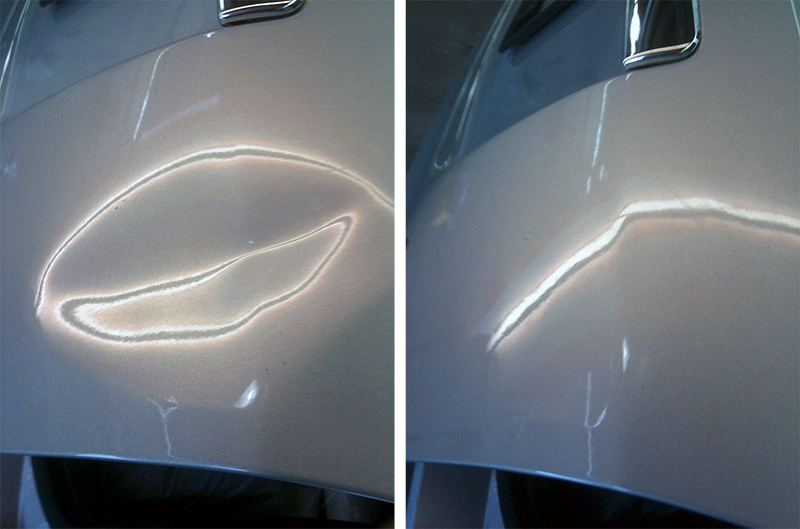 Dent Before and After